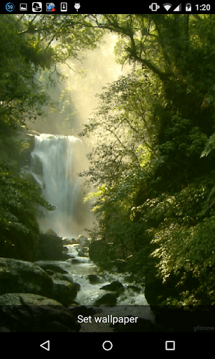 Waterfall Live Wallpapers Pro Screen 2
