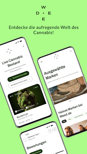 Weed.de: Cannabis Medizin, CBD Screen 2