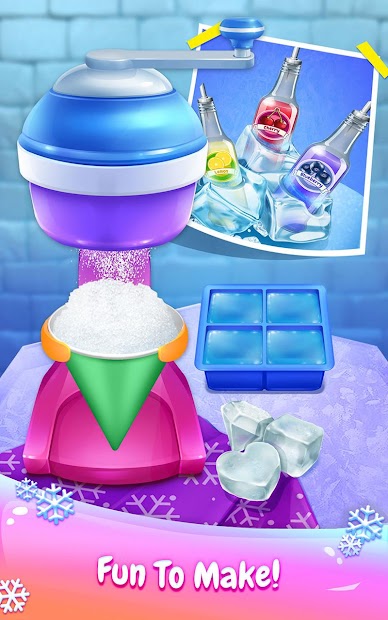 Captura de Pantalla 10 Snow Cone Maker - Summer Fun android