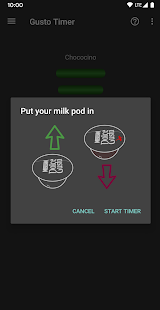Dolce Gusto Touch Timer Captura de pantalla