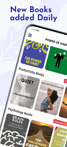 Android application The Power of Habit Summary screenshort