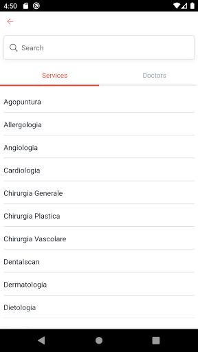 Android application My PAS screenshort