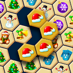 Cover Image of ดาวน์โหลด Christmas Block Hexa Puzzle 1.0 APK