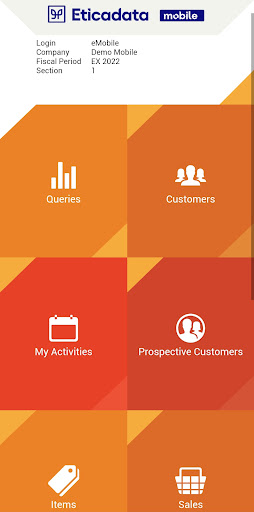 E-Mobile eticadata Screen 2