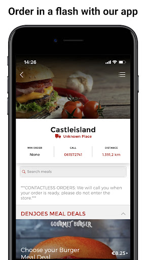 Android application Den Joe's Kerry App screenshort