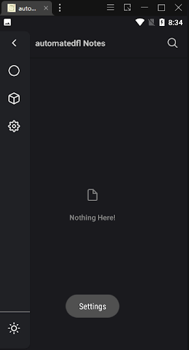 Android application automaticchina Notes screenshort