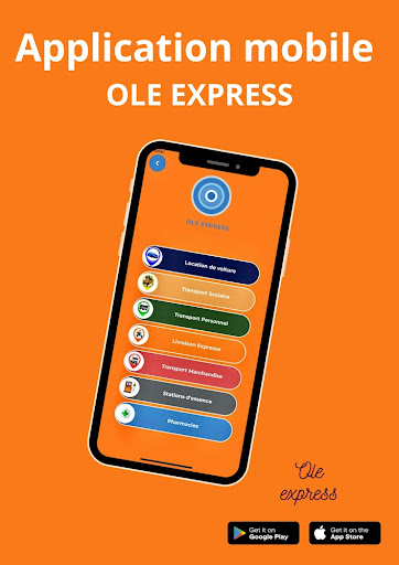 Android application Ole Express screenshort