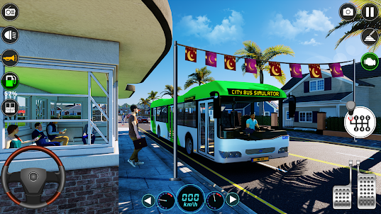 Real City Bus Simulator Games