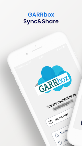 Android application GARRbox screenshort