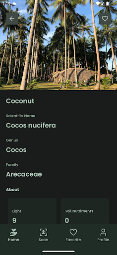 PlantHouse: Identifier & Info Screen 3