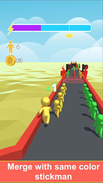 Crowd Rush 3d Game - 1 - (Android)
