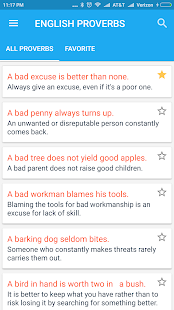 English Idioms & Phrases Screenshot