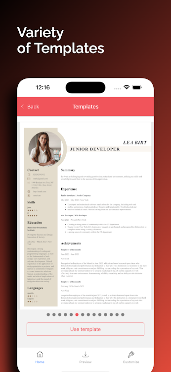 Resume Builder - 2.1.1 - (Android)