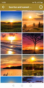 Captura de Pantalla 4 Fondos de amanecer y atardecer android