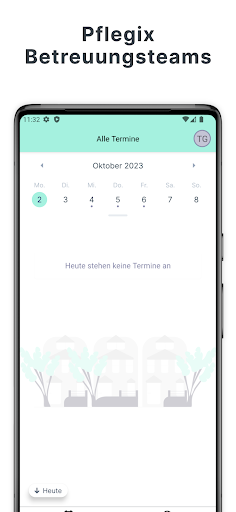 Android application Pflegix Betreuungsteams screenshort