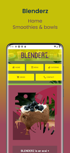 Android application Blenderz screenshort