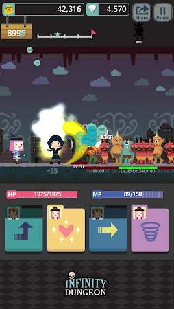 Game screenshot Infinity Dungeon! mod apk