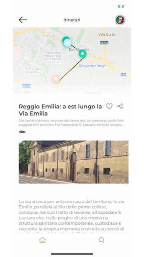Reggio Emilia Guida Touring Screen 3