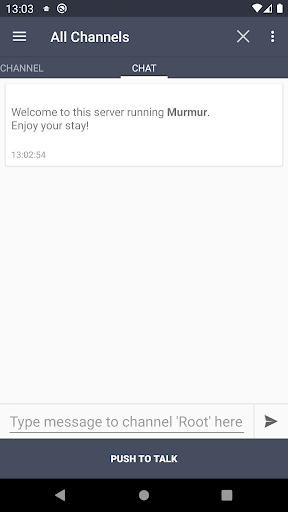 Mumla — Mumble VoIP Screen 3
