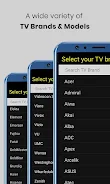 Universal TV Remote Control Screenshot