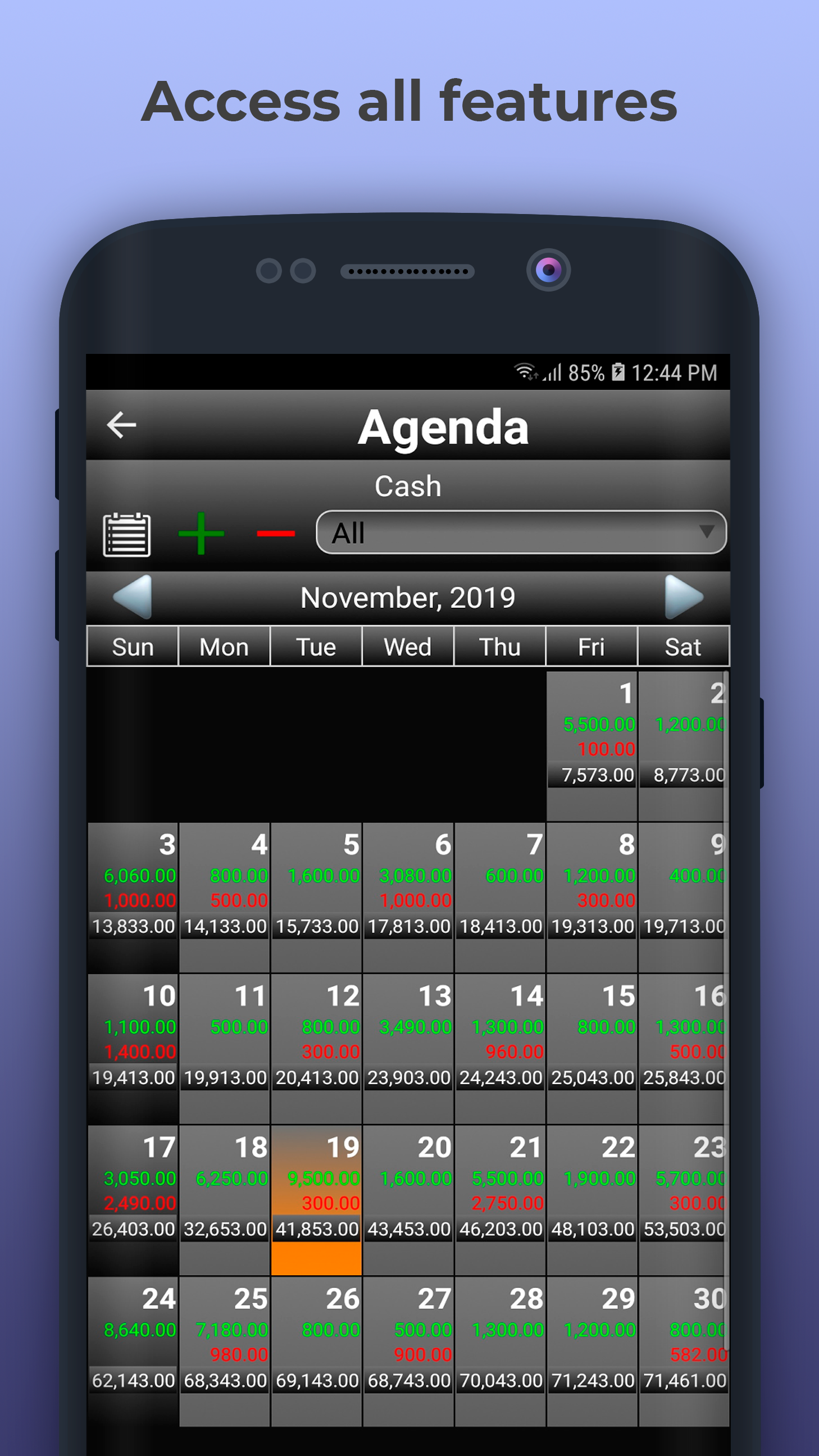 Android application Daily Expenses License screenshort
