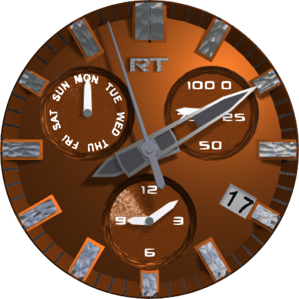 Real-time 3D watch face : RT5 Screenshot 1 - AppWisp.com
