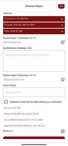 Scripture Adventures Screen 2