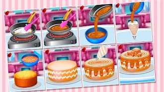 Game screenshot Doll Cake: Maker Games mod apk