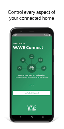 Android application WAVE Rural Connect screenshort