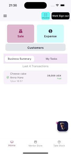 Android application Business Pilot screenshort