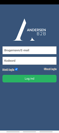 Android application AndersenB2B screenshort
