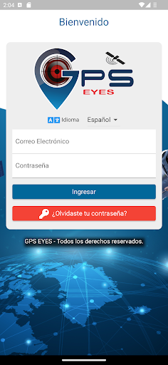 Android application GPS Eyes Rastreo GPS screenshort