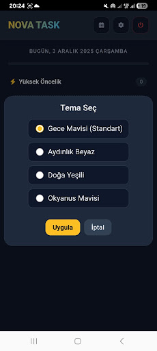 Nova Task ekran görüntüsü