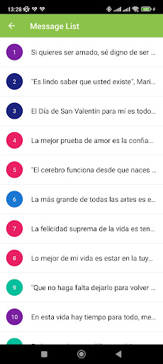 Frases San Valentín 2024 Screen 3