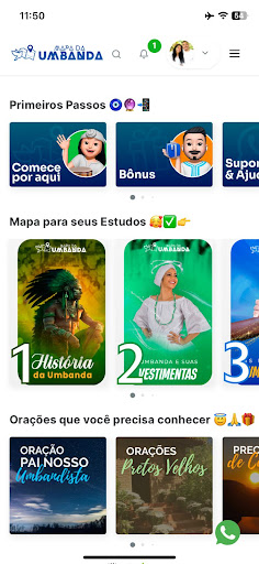 Mapa da Umbanda Screen 2