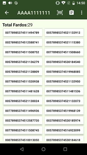 Android application Port Inspection screenshort