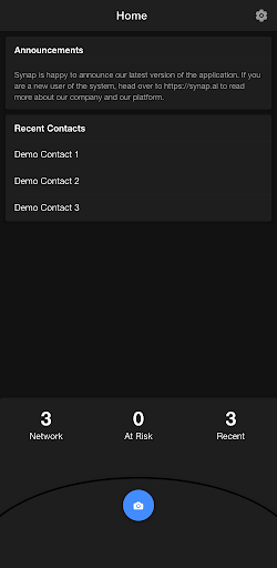 Android application Synap.AI screenshort