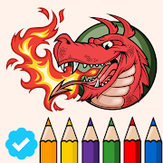 ColorFREE | Coloring Book Dragon