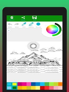 Immagine di 20 Libro para colorear paisaje android