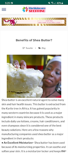 The Skin Care Shopping Screen 3