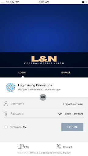 Android application L&N Credit Card screenshort