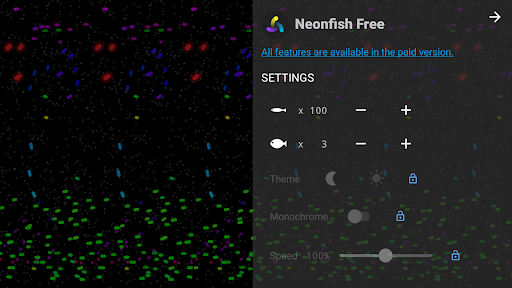 Neonfish - Moving Stereogram Screen 3