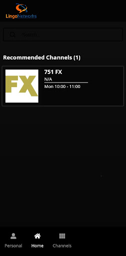 Android application Vue TV screenshort