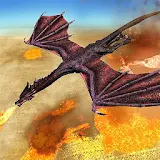 Flying Dragon Fire 3D Simulator icon