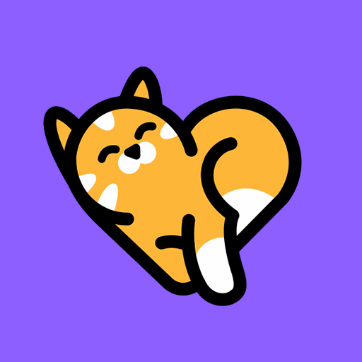 Meowz: Cat Training, Pet Care Logo
