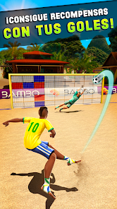 Captura 4 Dispara y Gol - Fútbol Playa android