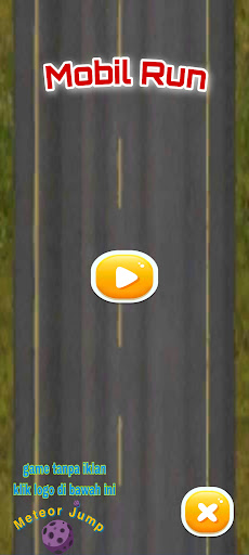Android application mobil run screenshort