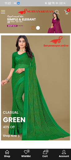 Suryanarayan Darbari Sarees Screen 2