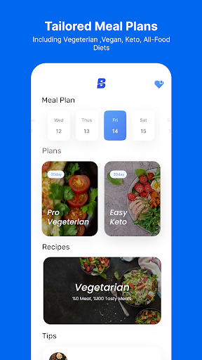 Android application Best Body Project - AI Trainer screenshort