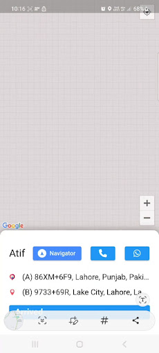 Android application pcab pro screenshort